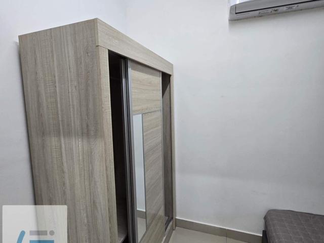 Female unit, medium bedroom. Available now