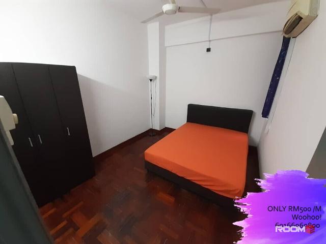 FEMALE UNIT Middle Room at Ridzuan Condominium, Bandar Sunway, fully furnished, free wifi, utils