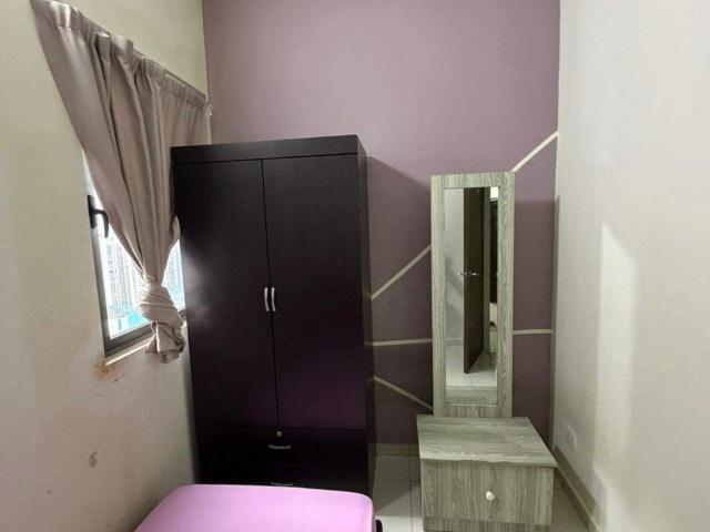 Female unit single room no ac fully furnished for rent
