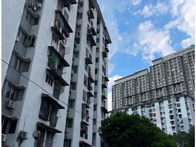 Feehold Corner Unit Pangsapuri Teratai MewahSetapak Kl