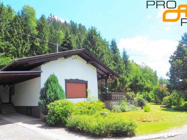 Feldkirchen 1km: Bungalow+ Vollkeller auf großem Park Grundstück