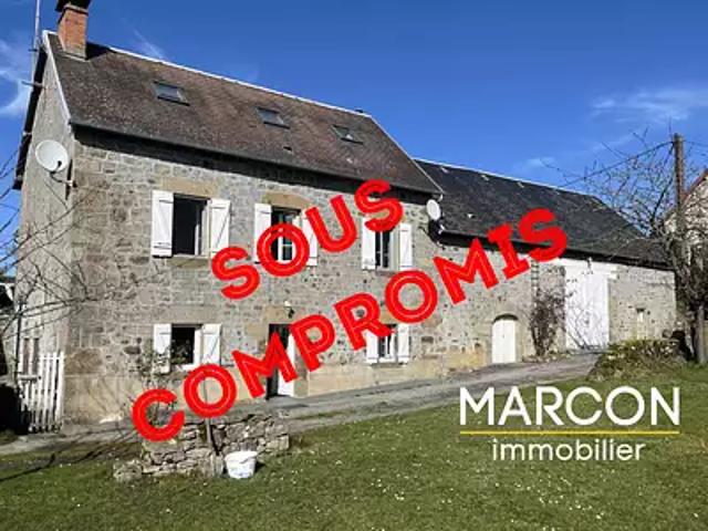Felletin 23500 Achat / Vente maison 4 pièces t4