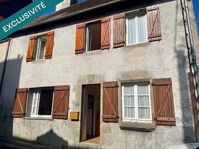 Felletin 23500 Achat / Vente maison 5 pièces t5