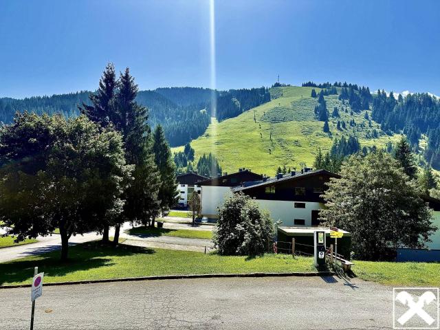 Ferienwohnung mit Blick auf die Skipiste im Hinterthal