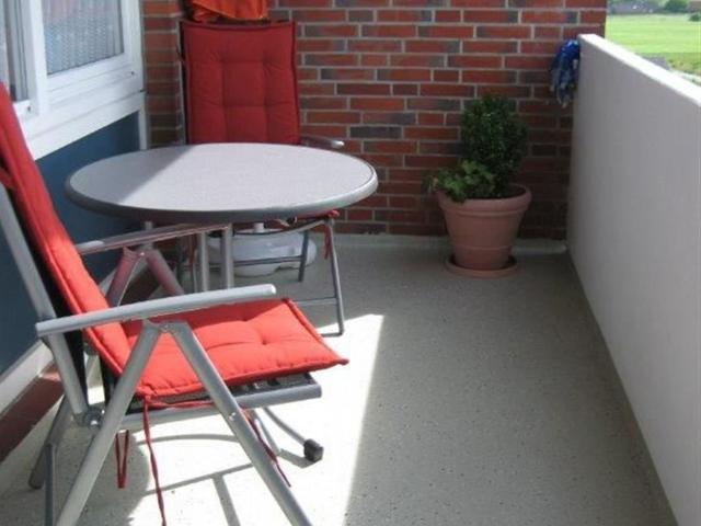 Ferien Appartement im 6. Stockwerk mit herrlichem Blick ins Wangerland
