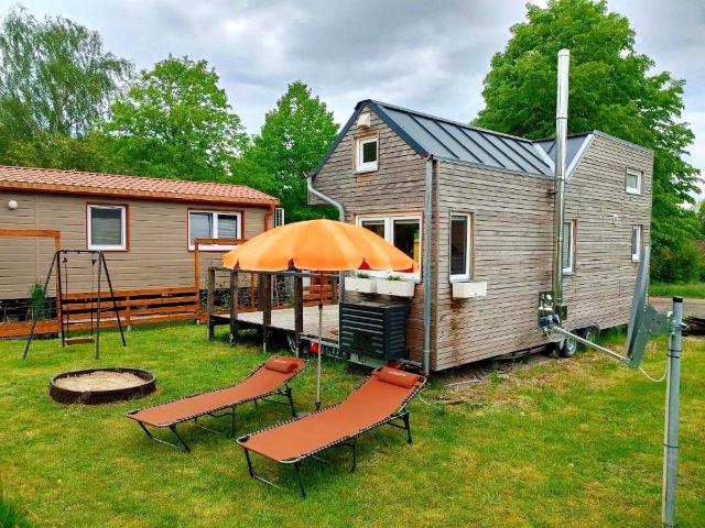 Ferienhaus Tiny House auf Pachtgrundstück am Westrand der Lüneburger Heide