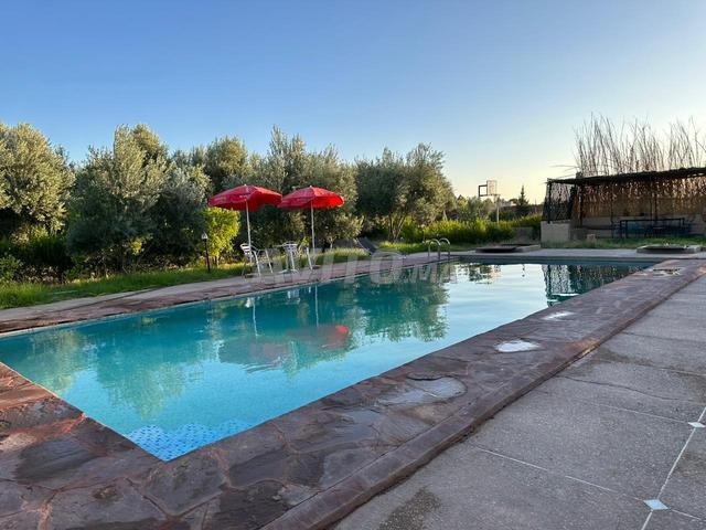 Ferma avec piscine et un petit villa marrakech