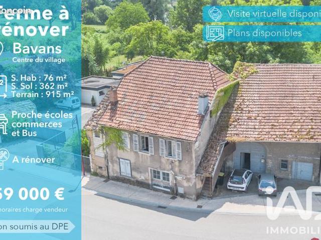 Ferme 4 pièces 76 m²