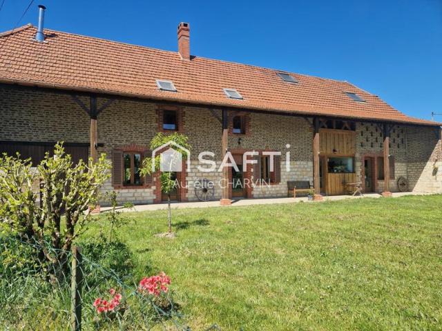 Ferme bressane rénovée, 260 M2, Piscine et Jardin