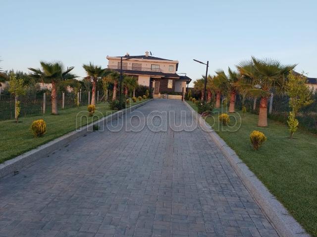 Ferme de luxe 1 hectare proche de Meknès
