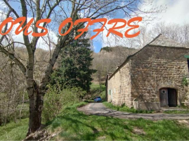 FERME de MONTAGNE, 220m², source, VUE MAGNIFIQUE