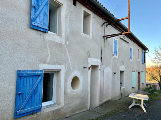 Ferme divisée + dépendances 420m² Réalmont