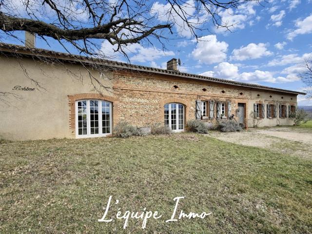 Ferme gasconne rénovée de 295m2 sur de 3245m2