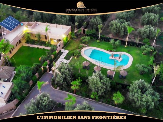 Villa meublée à louer – Piscine privée – Souihla, Marrakech