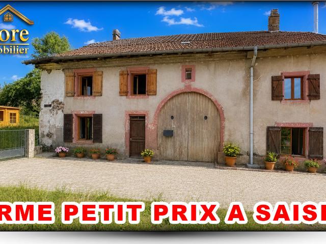 FERME PETIT PRIX A SAISIR !