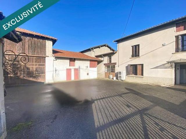 Fermette à rénover de 91m²+ 368m² de dépendance