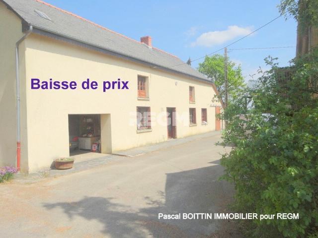 Fermette à rénover sur 2ha50 15mn au Nord ouest de RENNES