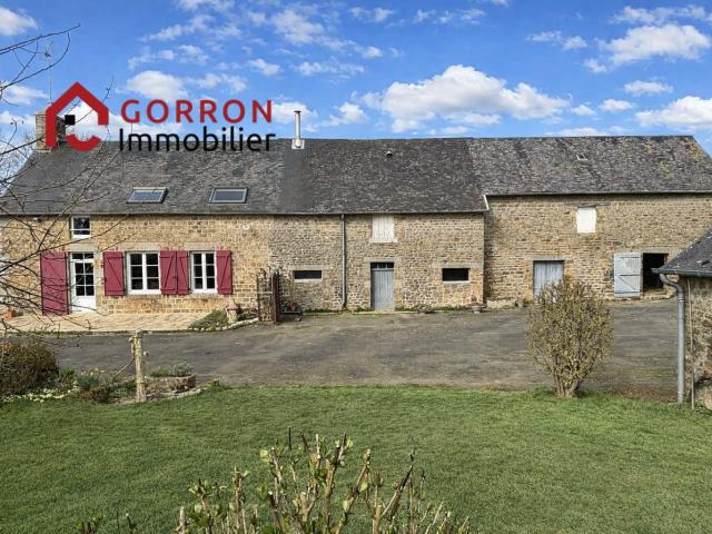 Fermette avec terrain 120m² Fougerolles du Plessis