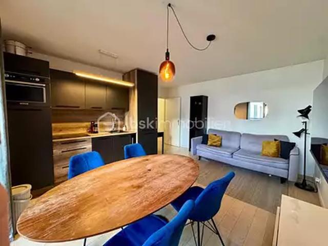Ferrières en Brie 77164 Achat / Vente appartement 2 pièces t2 balcon