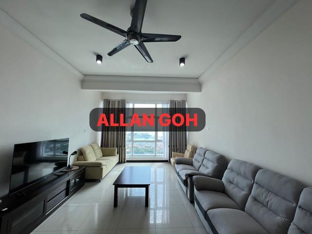 Fettes Residences Tanjung Tokong 2000sf FFurnished Seaview 2 cp