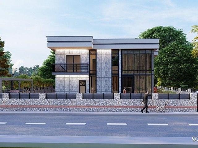 FETHİYE YANIKLARDA 500 m2 ARSA İÇİNDE SATILIK VİLLA