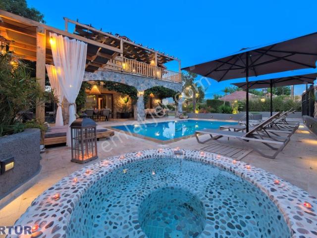 Fethiye Kayaköy' De Turizm Belgeli Emsalsiz 2 Kusursuz Villa
