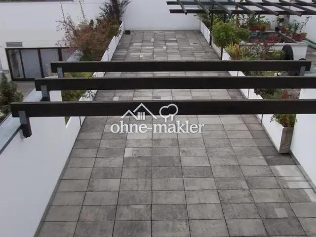 FFB: Sonnige 4 Zimmer Maisonettewohnung mit XXL Dachterrrasse am Buchenauer Markt