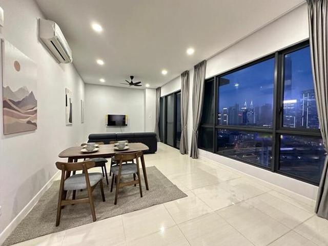 FFURNISHED One Cochrane Residences 2R2B Near MRT Maluri KL TRX