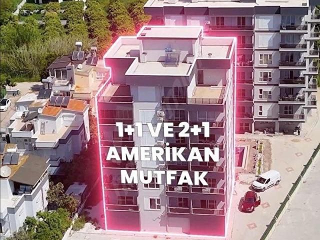 FİNİKE HASYURTTA DENİZE 100 METRE SATILIK 1+1 SATILIK DAİRE