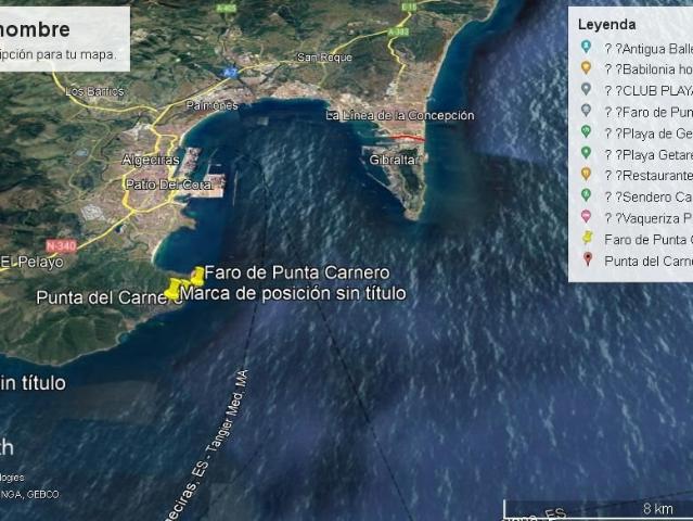 Finca con maravillosas vistas al Estrecho de Gibraltar y Áfr. 251m² Algeciras