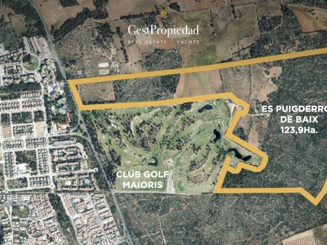 Finca de 124 hectáreas con vivienda en Puigderrós, Llucmajor