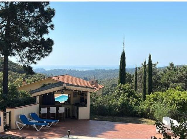Finca rústica con vistas al mar y total privacidad en Lloret de Mar