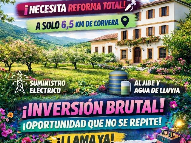 ¡FINCA RÚSTICA CON VIVIENDA GIGANTE Y 13 HECTÁREAS EN PRODUCCIÓN!
