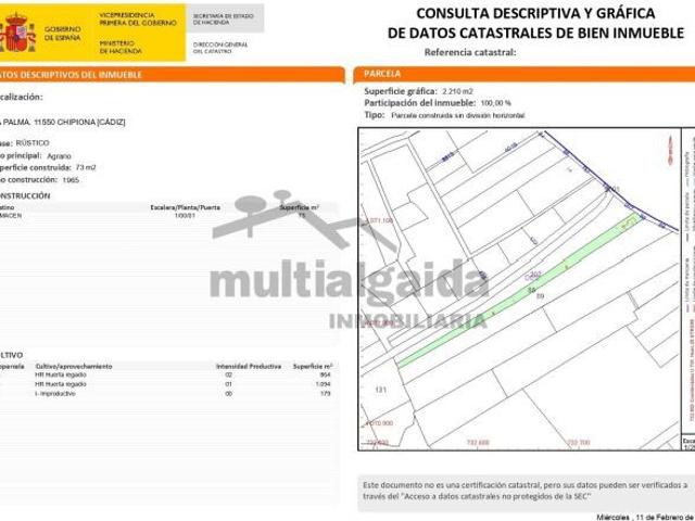 FINCA RÚSTICA CON CONSTRUCCIÓN EN LA REYERTA