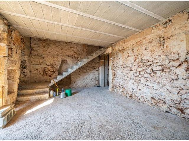 Finca rústica con construcción tradicional de piedra para reformar en Maria de la Salut, Mallorca