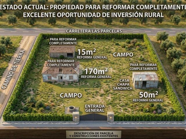 Finca rústica en Venta en Las Lagunas Campano