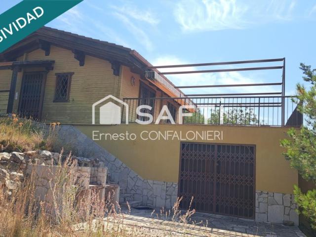 Finca rustica 14000 mts con casa de madera 96 mts especial para pasar fin de semanas.vistas espectaculares al mar en Alcanar