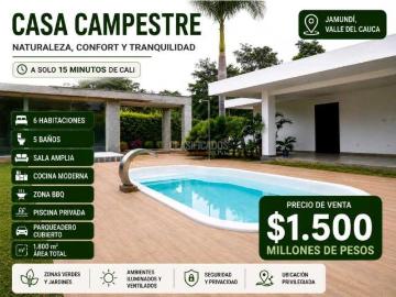 Fincas y Casas Campestres, Venta, Jamundí