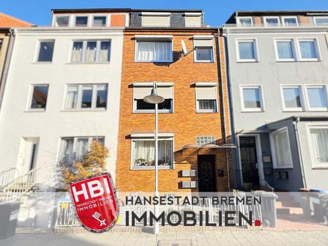 Findorff Gepflegtes Mehrfamilienhaus mit möglicher Eigennutzung im Erd und Dachgeschoss