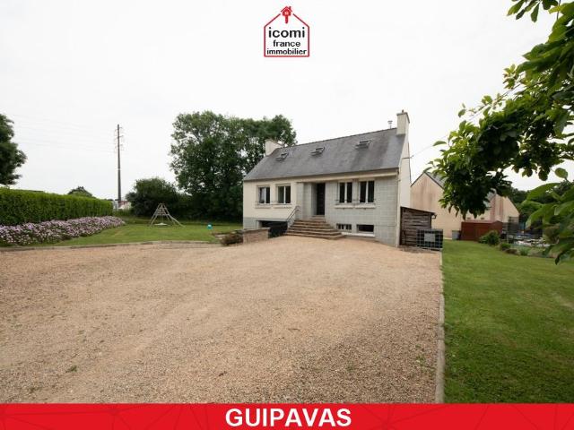 FINISTERE Guipavas 29490 A VENDRE MAISON 4 CHAMBRES RENOVEE A NEUF SUR SOUS SOL COMPLET BEAU TERRAIN DE 950 M2 EXCELLENT DPE D A 5 POINTS DU DPE C