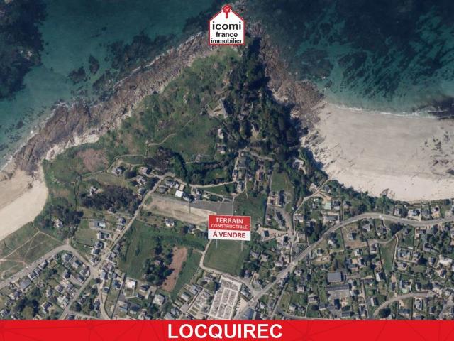 FINISTERE Locquirec 29241 A VENDRE TERRAIN DE 6188 M2 A VIABILISER PROCHE PLAGE DES SABLES BLANCS IDEAL INVESTISSEURS
