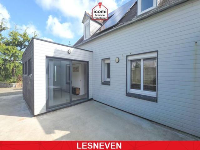 FINISTERE Lesneven 29260 A VENDRE MAISON T5 AVEC EXTENSION RECENTE 700M² DE TERRAIN PISCINE GARAGE DPE B NON MITOYENNE COUP DE COEUR