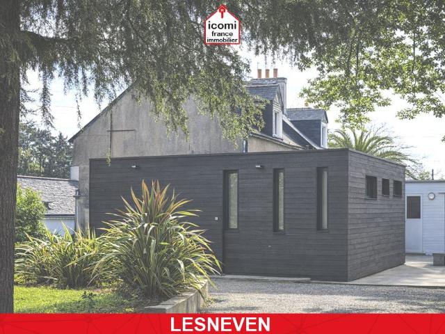 FINISTERE Lesneven 29260 A VENDRE MAISON T5 AVEC EXTENSION RECENTE 700M² DE TERRAIN PISCINE GARAGE DPE B NON MITOYENNE COUP DE COEUR