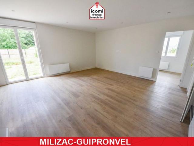 FINISTERE MILIZAC GUIPRONVEL 29290 A VENDRE APPARTEMENT T3 59M² NEUF 2 CHAMBRES JARDIN TERRASSE CAVE ET PARKING PRIVATIFS DALLE BETON