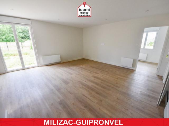 FINISTERE MILIZAC GUIPRONVEL 29290 A VENDRE APPARTEMENT T3 59M² NEUF 2 CHAMBRES JARDIN TERRASSE CAVE ET PARKING PRIVATIFS DALLE BETON