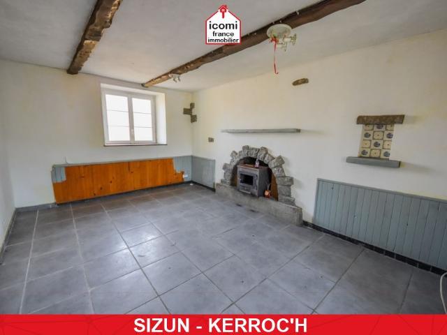 FINISTERE Sizun 29450 A VENDRE MAISON DE CAMPAGNE 89M² DE 1940 4 CHAMBRES BEAU POTENTIEL SUR TERRAIN DE 1350M²