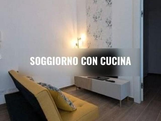 Fiano romano bilocale arredato con balcone