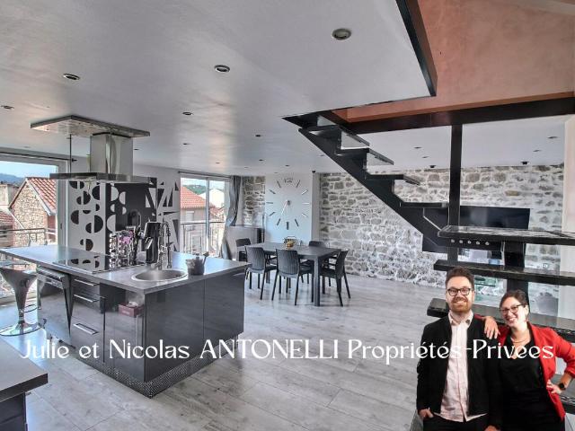 FIRMINY 42700 Appartement 4 pièces 90 m2 123m² au sol 2 balcons et TERRASSE TROPEZIENNE
