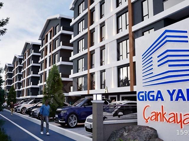 FIRSAT !. GİGA ÇANKAYA SİTESİNDE 1.KATTA SIFIR 3+1 LÜKS DAİRE