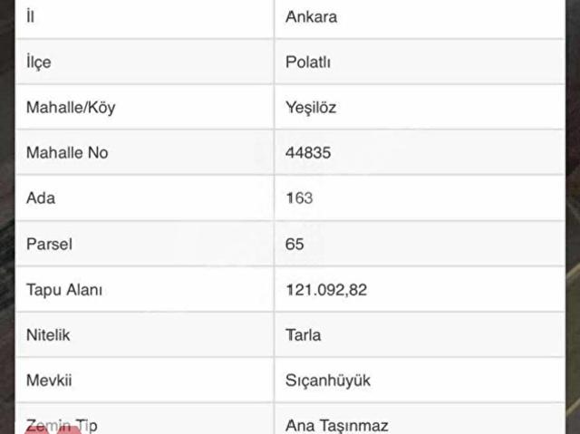 FIRSAT ÜRÜNÜDÜR SULU TARIMA UYGUN KÖK TAPU TEK TAPU